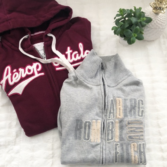 Embroidered Logo Zip Up Hoodie & Track Jacket - Picture 1 of 7